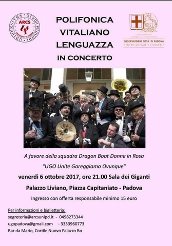 concerto Vitaliano Lenguazza pro UGO